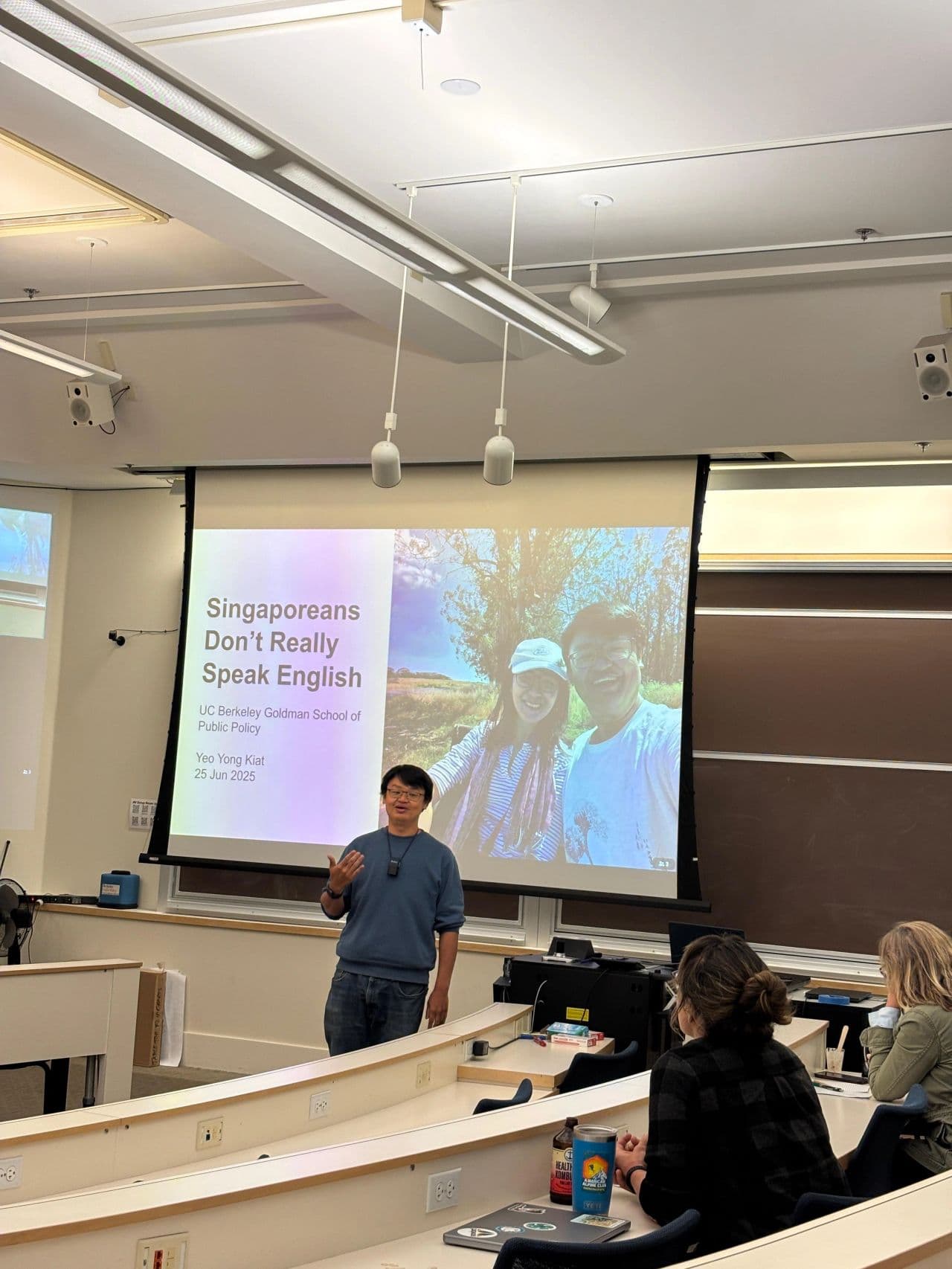 Lecture at UC Berkeley