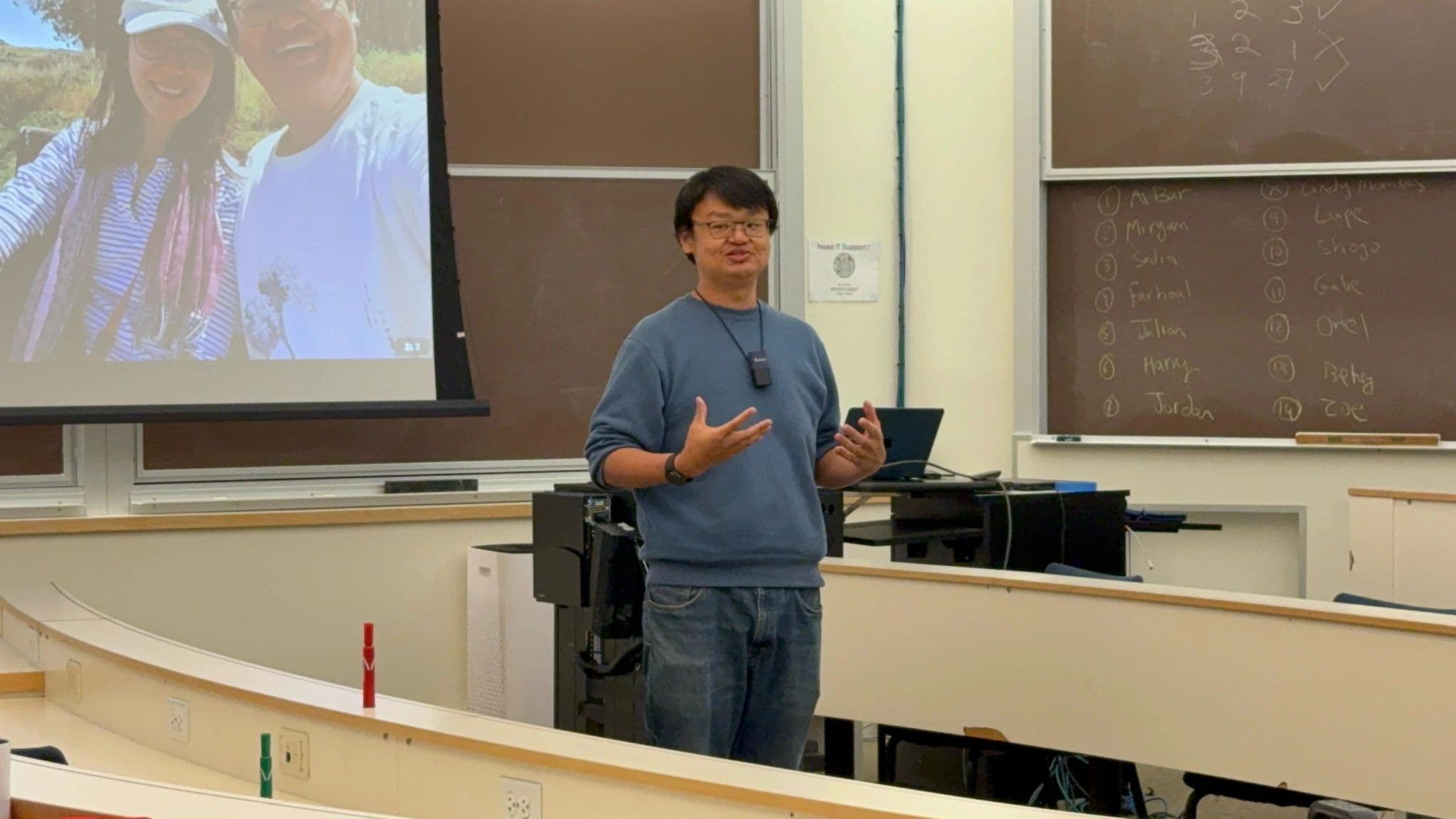 Cohort speaker slide